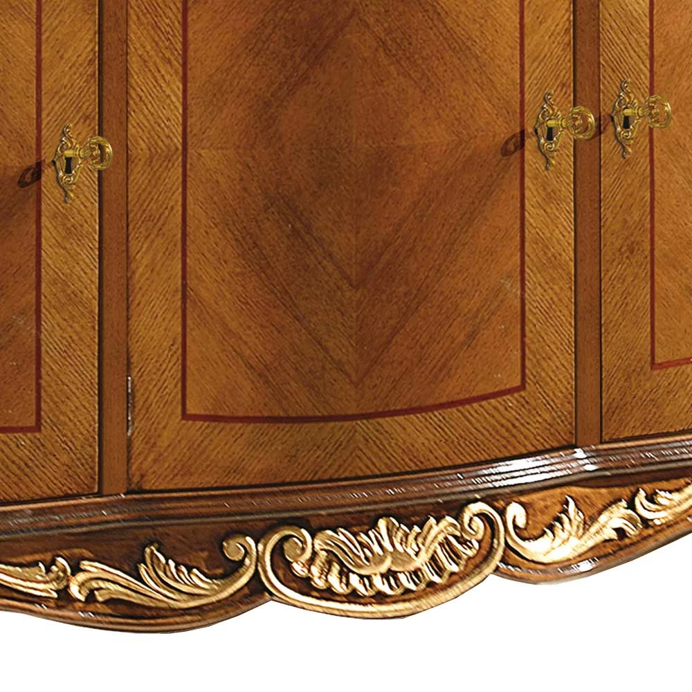 Top 10 ⌛ 100 Cm Hohes Sideboard In Nussbaum & Gold - Aciara 🧨 4 Top 10 ⌛ 100 Cm Hohes Sideboard In Nussbaum & Gold - Aciara 🧨 – Bild 4