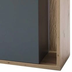 Auslauf 🤩 115x108x40 Design Highboard In Eiche Optik - Dalavera 🔔 -Reanna Shop 115x108x40 design highboard in eiche optik und grau dalavera 05