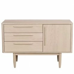 Billig 🌟 116x76x47 Kombi-Kommode In White Wash - Klunia ❤️ -Reanna Shop 116x76x47 kombi kommode in white wash eiche furnier klunia 02