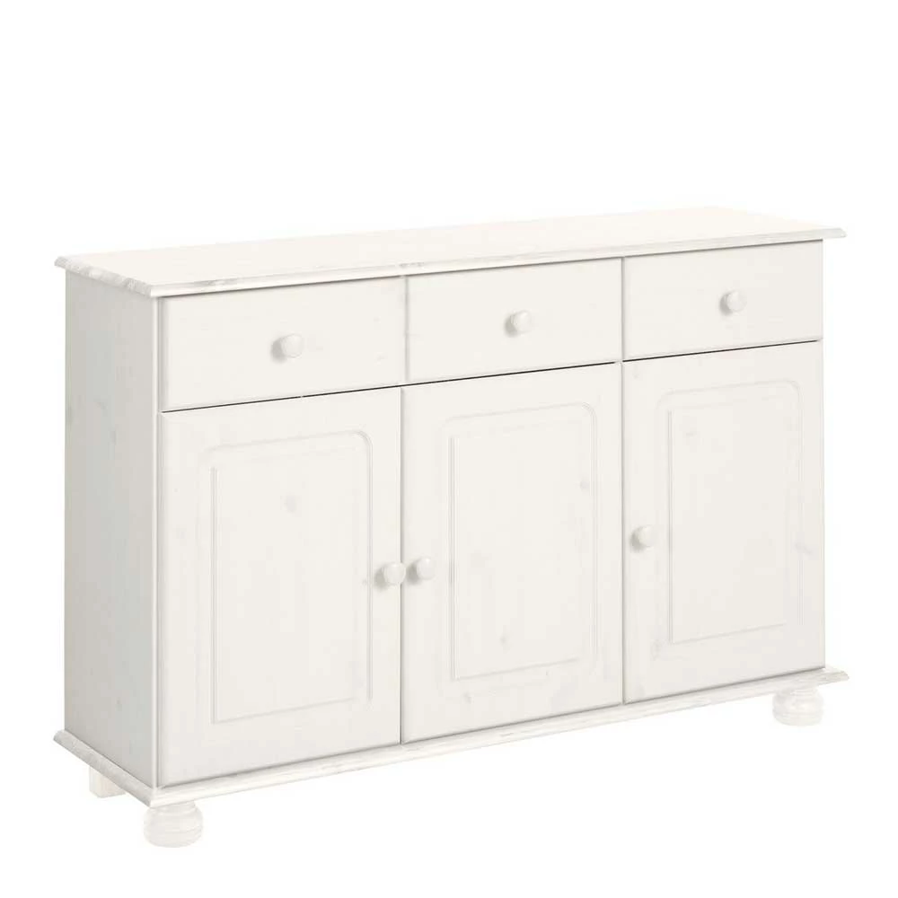 Coupon ⭐ 118x76x35 Kiefer Kombi-Kommode In Weiß - Oncerta 🧨 1 Coupon ⭐ 118x76x35 Kiefer Kombi-Kommode In Weiß - Oncerta 🧨