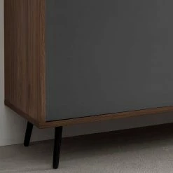 Top 10 😀 118x76x40 Skandi Kombi-Kommode In Grau - Nuies 🥰 -Reanna Shop 118x76x40 skandi kombi kommode in grau walnuss optik nuies 02