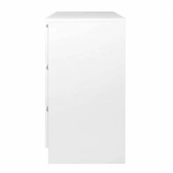 Angebote 😀 120cm Breite Hochglanz-Kommode Mit Sockelgestell - Tanidos 🥰 -Reanna Shop 120cm breite hochglanz kommode mit sockelgestell in weiss 6 schubladen tanidos 03