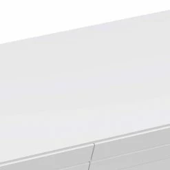 Am billigsten 🛒 120x70x40 Weiße Kommode Mit Metallfüßen In Gold - Pestrov 🥰 -Reanna Shop 120x70x40 weisse kommode mit metallfuessen in gold 6 schubladen pestrov 04