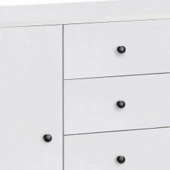 Coupon ⭐ 120x78x35 Kombi Kommode In Weiß Mit Schwarz - Nokios ✔️ 9 Coupon ⭐ 120x78x35 Kombi Kommode In Weiß Mit Schwarz - Nokios ✔️ -Reanna Shop 120x78x35 kombi kommode in weiss mit schwarz mit metallgriffen nokios 03