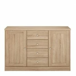 Neu 🤩 120x80x35 Kombikommode In Sonoma-Eiche - Madadria ✨ -Reanna Shop 120x80x35 kombikommode in sonoma eiche mit sockelgestell madadria 02