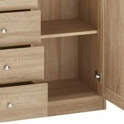 Neu 🤩 120x80x35 Kombikommode In Sonoma-Eiche - Madadria ✨ -Reanna Shop 120x80x35 kombikommode in sonoma eiche mit sockelgestell madadria 05