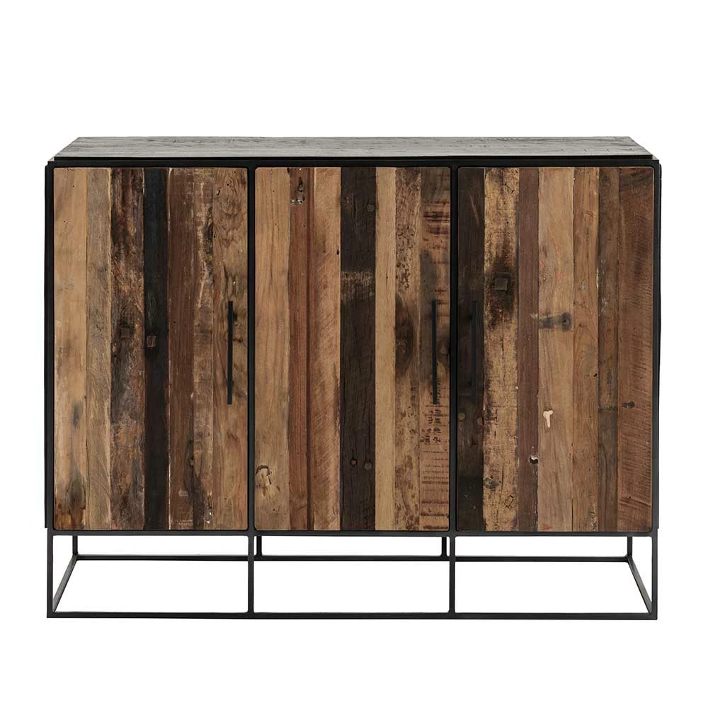 Bester Verkauf ⭐ 120x90x45 Design Kommode Mit Drei Türen - Enzilon I 🧨 2 Bester Verkauf ⭐ 120x90x45 Design Kommode Mit Drei Türen - Enzilon I 🧨 – Bild 2