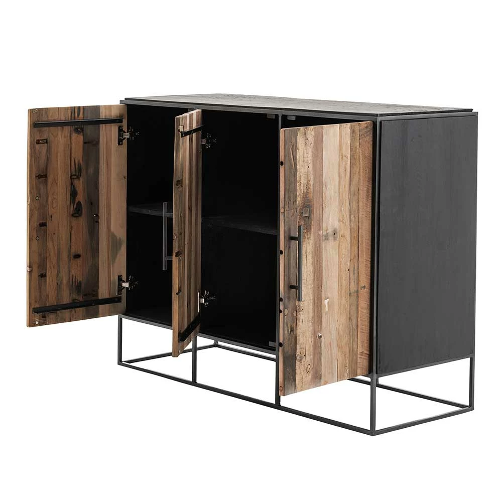 Bester Verkauf ⭐ 120x90x45 Design Kommode Mit Drei Türen - Enzilon I 🧨 4 Bester Verkauf ⭐ 120x90x45 Design Kommode Mit Drei Türen - Enzilon I 🧨 – Bild 4