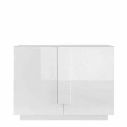 Auslauf 🛒 121x90x44 2-türige Kommode Auf Sockel - Kerym ✔️