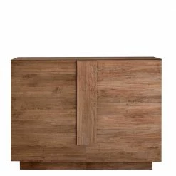 Bestpreis 🌟 121x90x44 Kommode In Holzoptik Mit Doppeltür - Basento 🔥