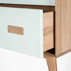 Billig 🤩 123x77x50 Kommode In Weiß & Eiche - Julecas 🧨 11 Billig 🤩 123x77x50 Kommode In Weiß & Eiche - Julecas 🧨 -Reanna Shop 123x77x50 kommode in weiss eiche mit drei schubladen soft close julecas 05