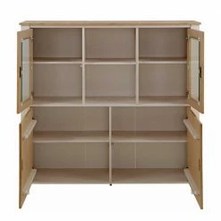 Billig ✔️ 125x120x35 Highboard Scandi Style Zweifarbig - Airina 😀 9 Billig ✔️ 125x120x35 Highboard Scandi Style Zweifarbig - Airina 😀 -Reanna Shop 125x120x35 highboard scandi style zweifarbig in kieferfarben weiss airina 03