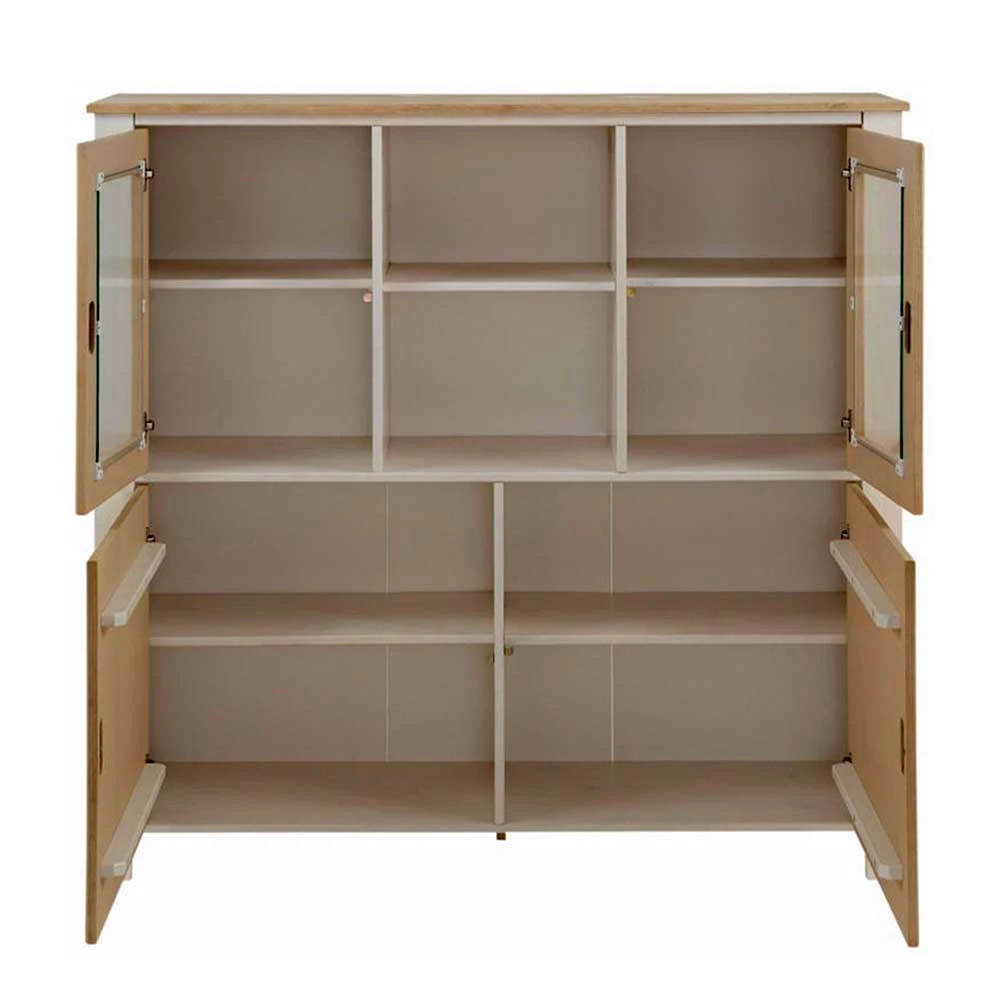 Billig ✔️ 125x120x35 Highboard Scandi Style Zweifarbig - Airina 😀 4 Billig ✔️ 125x120x35 Highboard Scandi Style Zweifarbig - Airina 😀 – Bild 4