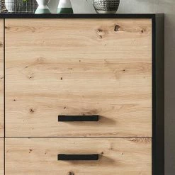 Bestpreis 😉 126x118x40 4-türige Kommode Modern - Paniera ⌛ 10 Bestpreis 😉 126x118x40 4-türige Kommode Modern - Paniera ⌛ -Reanna Shop 126x118x40 4 tuerige kommode modern in wildeiche nb schwarz paniera 04