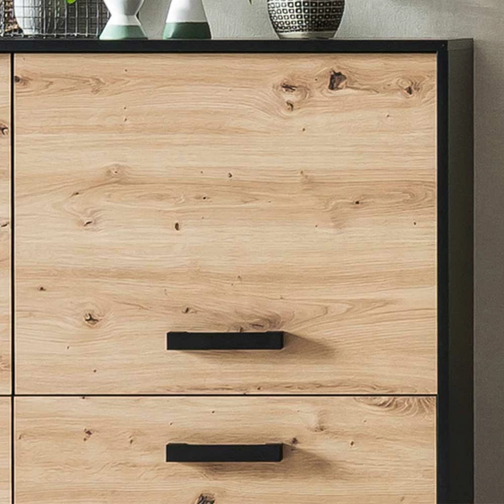 Bestpreis 😉 126x118x40 4-türige Kommode Modern - Paniera ⌛ 5 Bestpreis 😉 126x118x40 4-türige Kommode Modern - Paniera ⌛ – Bild 5