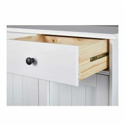 Blitzangebot 🎉 131x86x45 Country Anrichte In Weiß - Vatina ⌛ 10 Blitzangebot 🎉 131x86x45 Country Anrichte In Weiß - Vatina ⌛ -Reanna Shop 131x86x45 country anrichte in weiss mit schwarzen griffen vatina 05