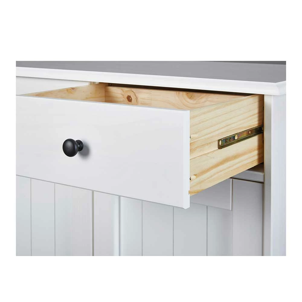 Blitzangebot 🎉 131x86x45 Country Anrichte In Weiß - Vatina ⌛ 5 Blitzangebot 🎉 131x86x45 Country Anrichte In Weiß - Vatina ⌛ – Bild 5