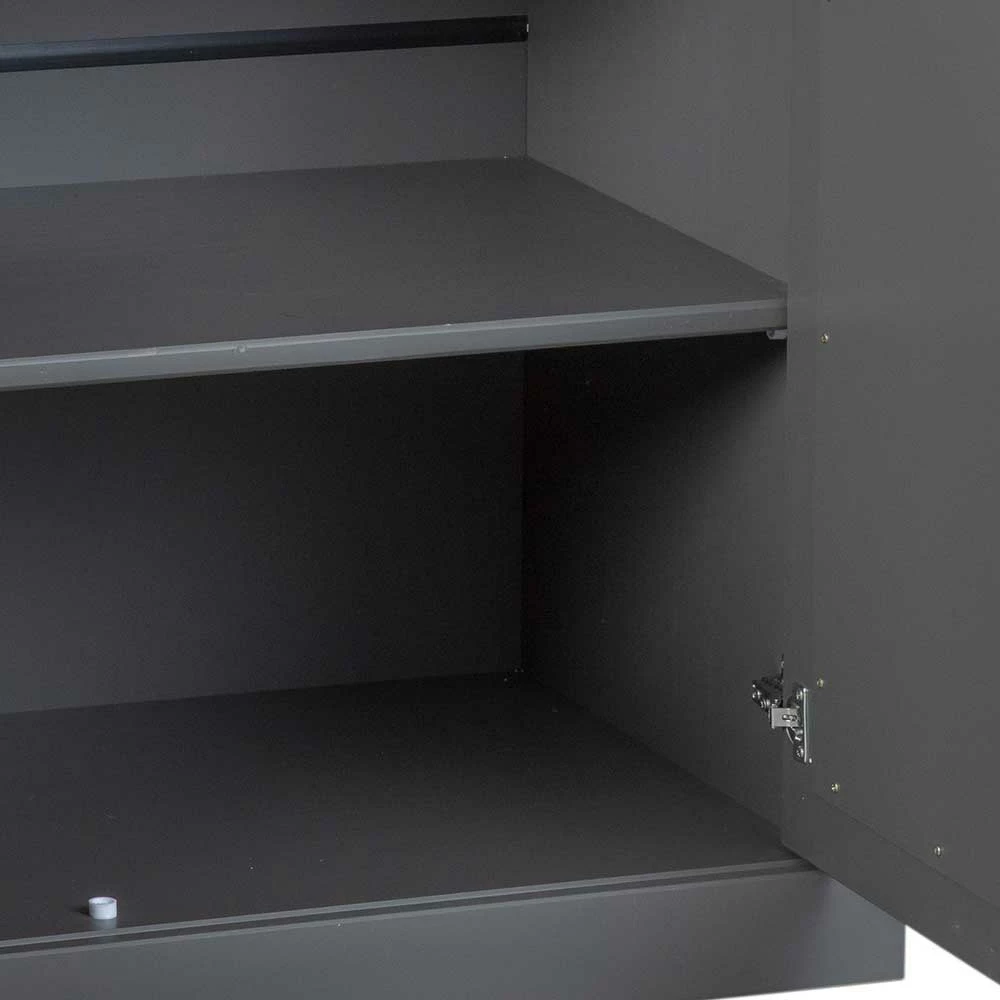 Billig ✨ 131x86x45 Landhaus Anrichte In Grau & Braun - Nepplan 🎉 6 Billig ✨ 131x86x45 Landhaus Anrichte In Grau & Braun - Nepplan 🎉 – Bild 6