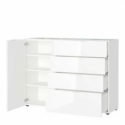 Beste Bewertungen von 🤩 134x101x42 Cm Kommode In Weiß Mit Glas - Rufu ❤️ 8 Beste Bewertungen von 🤩 134x101x42 Cm Kommode In Weiß Mit Glas - Rufu ❤️ -Reanna Shop 134x101x42 cm kommode in weiss mit glas beschichtung rufu 02