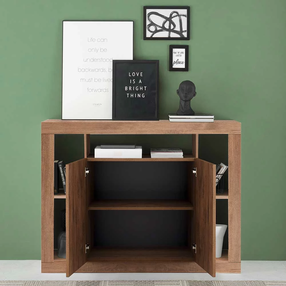 Coupon ⌛ 134x102x42 2-türige Kommode Mit 5 Fächern - Cosmonata 😉 3 Coupon ⌛ 134x102x42 2-türige Kommode Mit 5 Fächern - Cosmonata 😉 – Bild 3