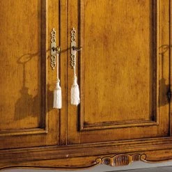 Schlussverkauf ✨ 135x101x43 Schrank Im Italienischen Stil - Carlenna 😀 -Reanna Shop 135x101x43 schrank im italienischen stil in nussbaum carlenna 04