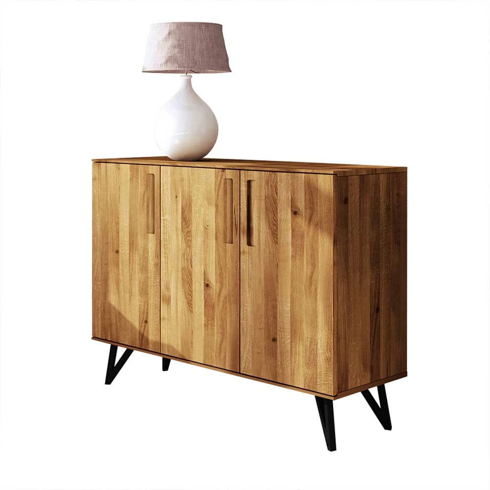 Coupon ⭐ 136x100x45 Türen-Kommode Aus Wildeiche & Stahl - Mandirov ⌛ 1 Coupon ⭐ 136x100x45 Türen-Kommode Aus Wildeiche & Stahl - Mandirov ⌛