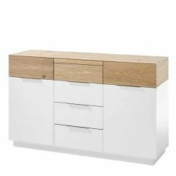 Blitzangebot ❤️ 136x83x40 Skandi Kombi-Kommode Mit Sockelgestell - Hedisca 🥰