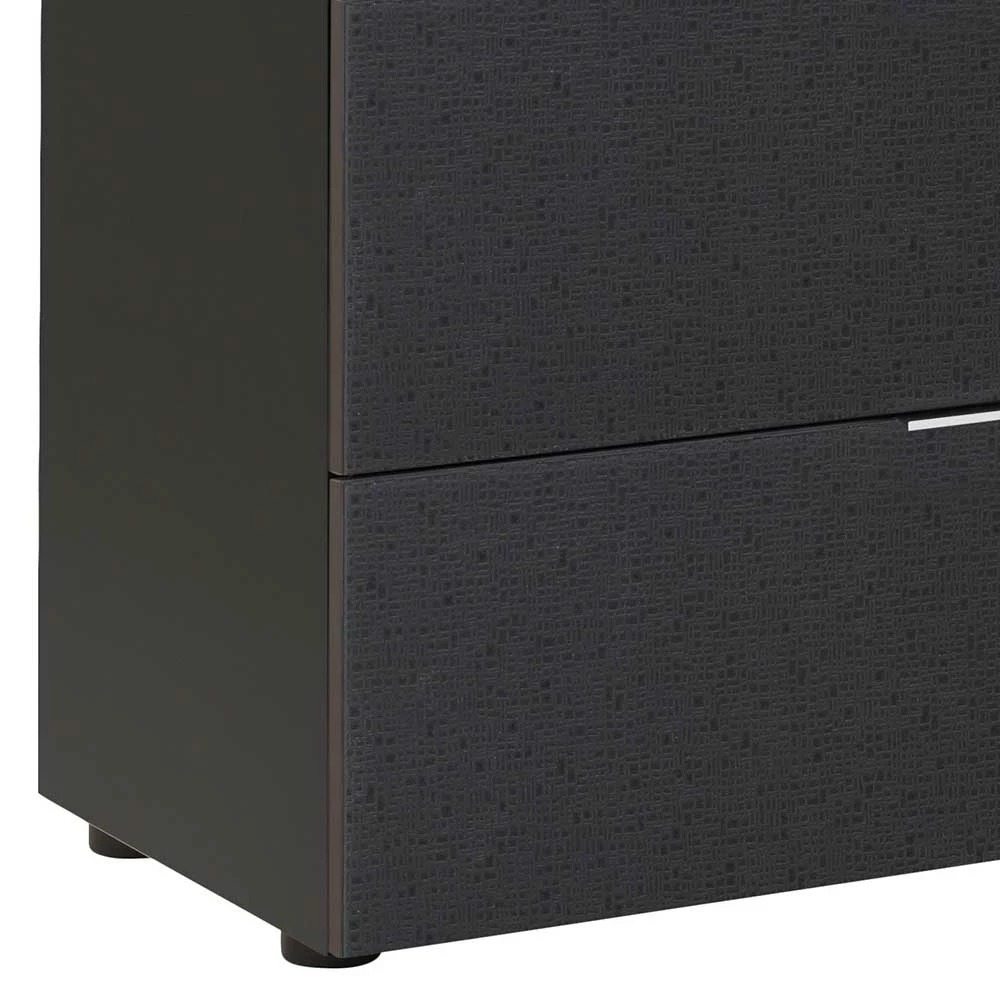 Coupon ⌛ 136x99x40 Hohe Kommode In Anthrazit - Matimil 🛒 4 Coupon ⌛ 136x99x40 Hohe Kommode In Anthrazit - Matimil 🛒 – Bild 4