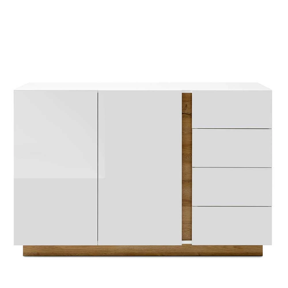 Bestes Angebot 🎉 138x91x40 Cm Wohnzimmer Kommode Zweifarbig - Myrda ✔️ 3 Bestes Angebot 🎉 138x91x40 Cm Wohnzimmer Kommode Zweifarbig - Myrda ✔️ – Bild 3