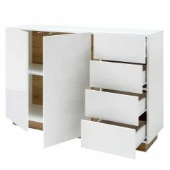 Bestes Angebot 🎉 138x91x40 Cm Wohnzimmer Kommode Zweifarbig - Myrda ✔️ 9 Bestes Angebot 🎉 138x91x40 Cm Wohnzimmer Kommode Zweifarbig - Myrda ✔️ -Reanna Shop 138x91x40 cm wohnzimmer kommode zweifarbig in weiss wildeiche dekor myrda 03