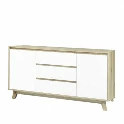 Billig 😍 140x75x40 Kombi-Kommode Im Skandinavischen Stil - Moose 🎉