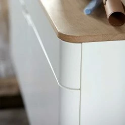 Aktion ✨ 140x76x45 Türen Kommode Mit Schublade - Svessia 🛒 8 Aktion ✨ 140x76x45 Türen Kommode Mit Schublade - Svessia 🛒 -Reanna Shop 140x76x45 tueren kommode mit schublade in weiss mit eiche bianco svessia 03