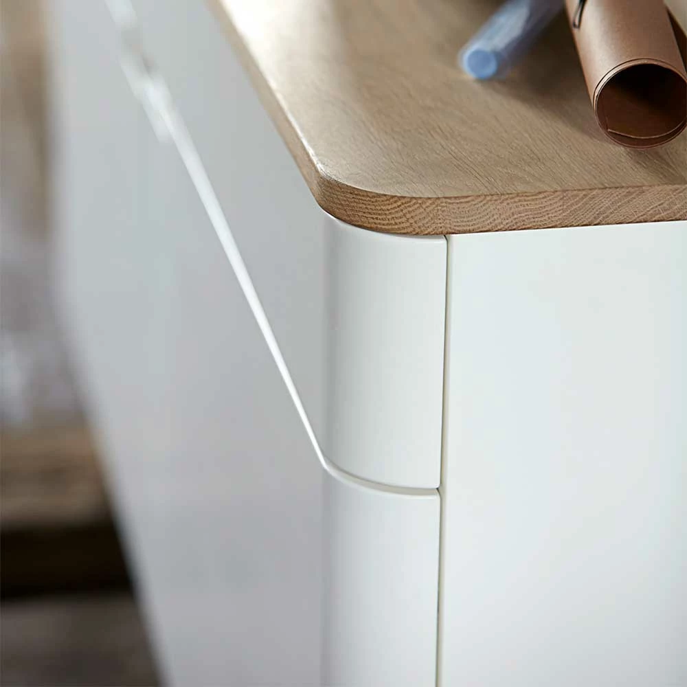 Aktion ✨ 140x76x45 Türen Kommode Mit Schublade - Svessia 🛒 4 Aktion ✨ 140x76x45 Türen Kommode Mit Schublade - Svessia 🛒 – Bild 4