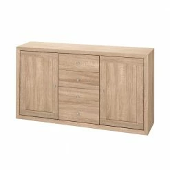 Top 10 👍 140x80x35 Sideboard In Holzoptik Sonoma-Eiche - Caroglu 😍