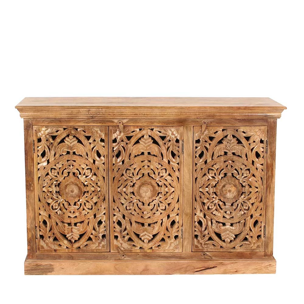 Besorgen 💯 140x90x40 3-türige Kommode Mit Schnitzerei - Runiasa 👍 2 Besorgen 💯 140x90x40 3-türige Kommode Mit Schnitzerei - Runiasa 👍 – Bild 2