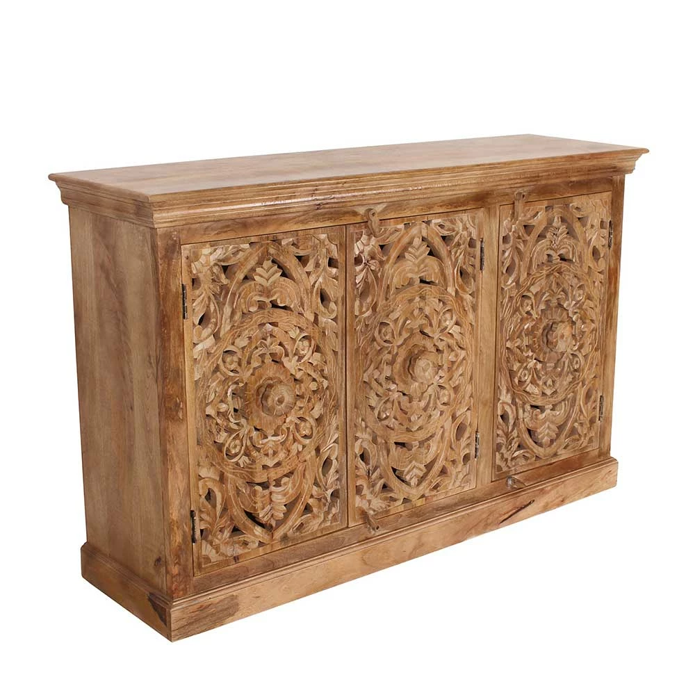 Besorgen 💯 140x90x40 3-türige Kommode Mit Schnitzerei - Runiasa 👍 3 Besorgen 💯 140x90x40 3-türige Kommode Mit Schnitzerei - Runiasa 👍 – Bild 3