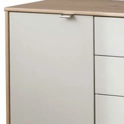 Coupon 🎁 141x105x43 Sideboard In Beige Glas - Crascanu ✨ 7 Coupon 🎁 141x105x43 Sideboard In Beige Glas - Crascanu ✨ -Reanna Shop 141x105x43 sideboard in beige glas und eiche bianco dekor chrom crascanu 02