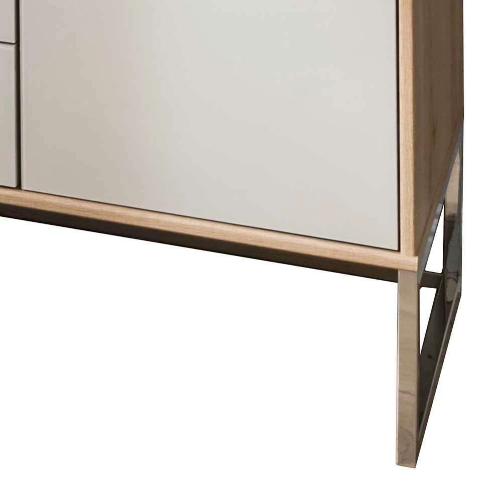 Coupon 🎁 141x105x43 Sideboard In Beige Glas - Crascanu ✨ 5 Coupon 🎁 141x105x43 Sideboard In Beige Glas - Crascanu ✨ – Bild 5