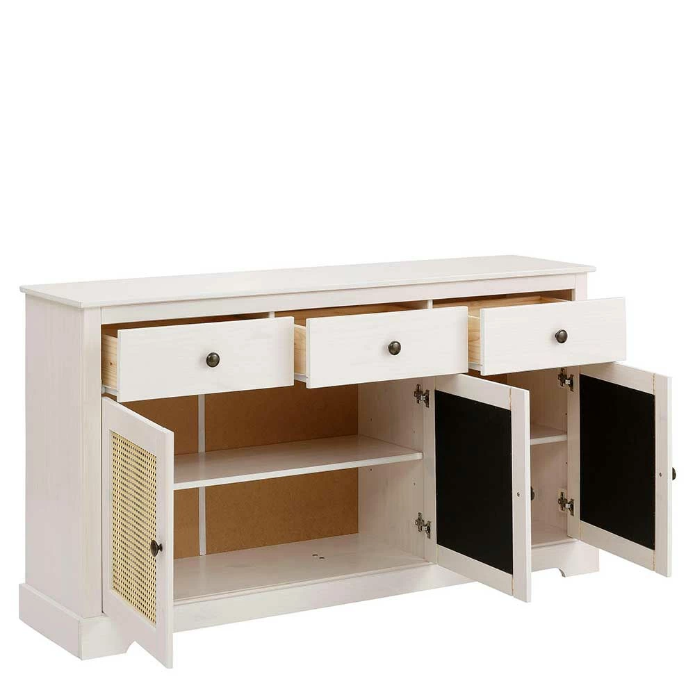 Coupon 🤩 145 Cm Breite Kombi-Kommode In Weiß & Beige - Isvair 👍 4 Coupon 🤩 145 Cm Breite Kombi-Kommode In Weiß & Beige - Isvair 👍 – Bild 4