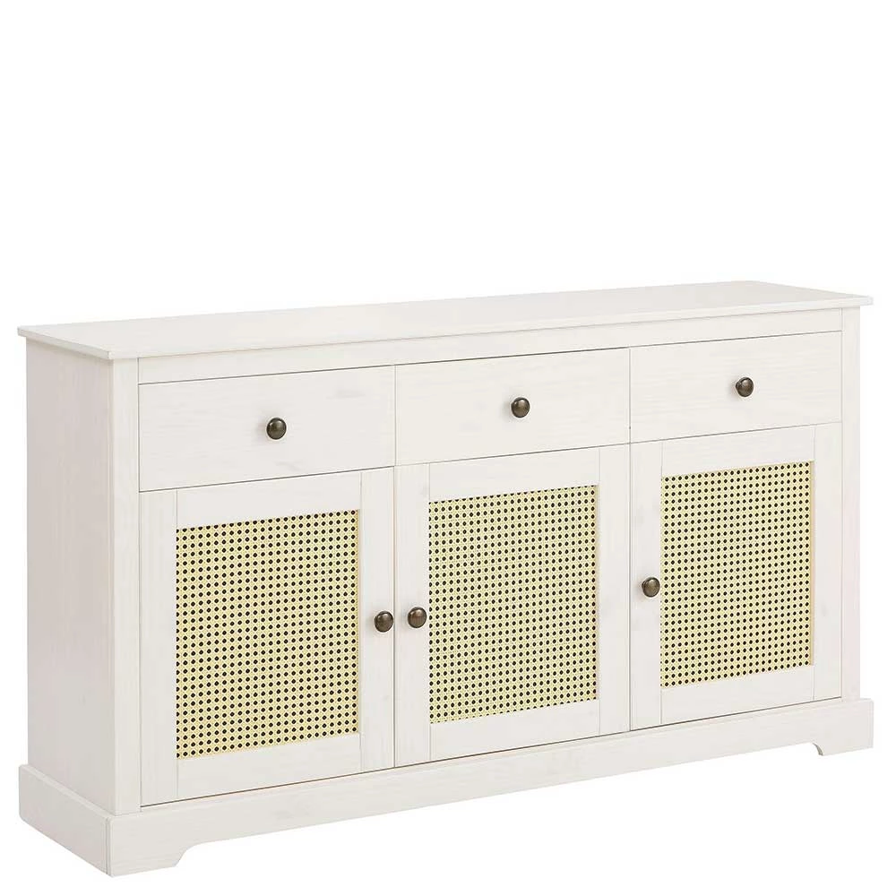 Coupon 🤩 145 Cm Breite Kombi-Kommode In Weiß & Beige - Isvair 👍 1 Coupon 🤩 145 Cm Breite Kombi-Kommode In Weiß & Beige - Isvair 👍