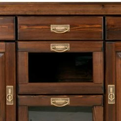 Rabatt 🥰 145x84x40 Kommode Mit Glas Im Kolonialstil - Jurcavs 🤩 11 Rabatt 🥰 145x84x40 Kommode Mit Glas Im Kolonialstil - Jurcavs 🤩 -Reanna Shop 145x84x40 kommode mit glas im kolonialstil in kiefer dunkel massivholz jurcavs 05