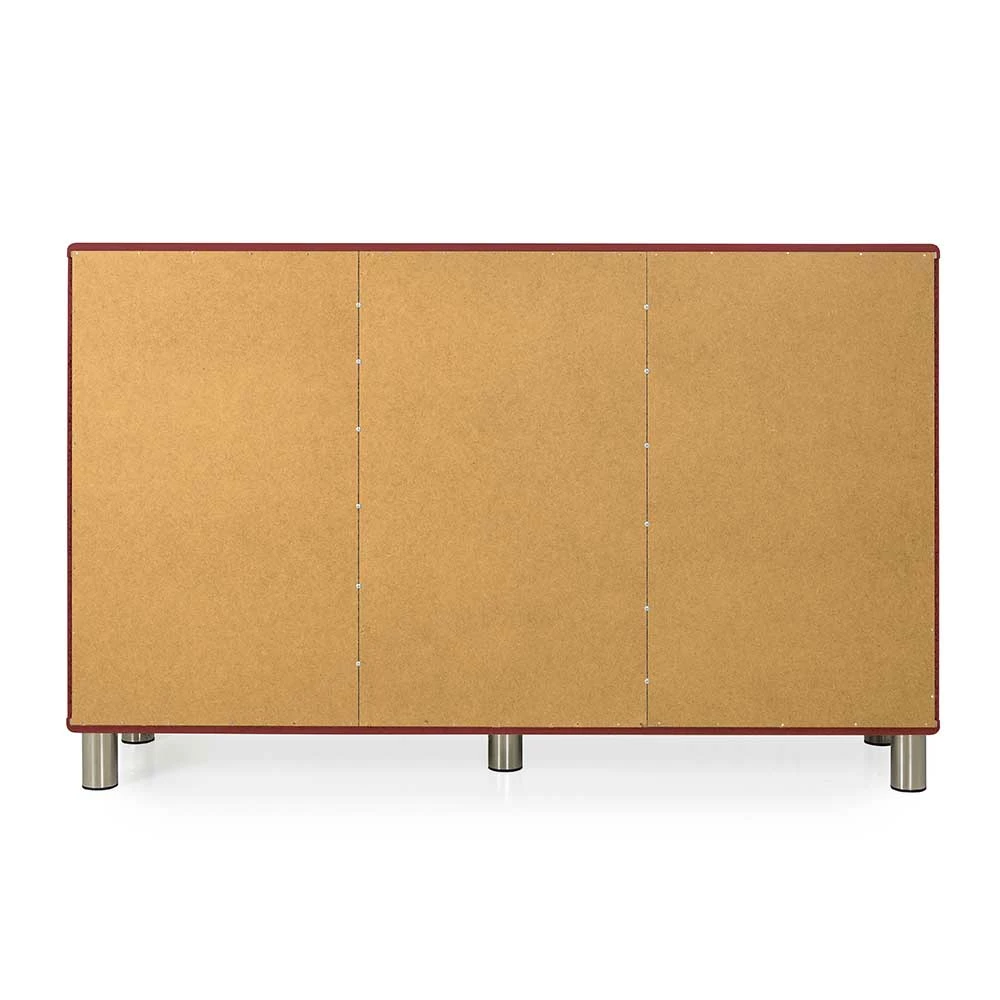Schlussverkauf ⭐ 146x92x41 Sideboard In Dunkelrot - Tunes 🎉 4 Schlussverkauf ⭐ 146x92x41 Sideboard In Dunkelrot - Tunes 🎉 – Bild 4