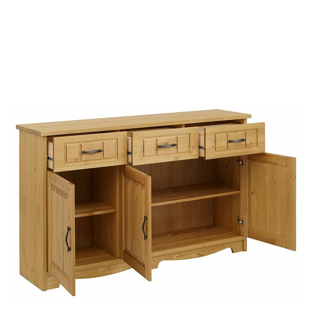 Coupon 🎉 148x89x37 Landhaus Kommode In Natur Geölt - Vanpos 😀 3 Coupon 🎉 148x89x37 Landhaus Kommode In Natur Geölt - Vanpos 😀 – Bild 3