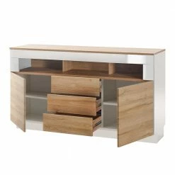 Billig 😀 149x85x43 Design Sideboard Mit Offenem Fach - Dailin ✔️ 10 Billig 😀 149x85x43 Design Sideboard Mit Offenem Fach - Dailin ✔️ -Reanna Shop 149x85x43 design sideboard mit offenem fach 2 tueren 3 schubladen dailin 04