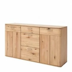 Großhandel 😀 150 Cm Breite Kommode Aus Balkeneiche - Mabasa 🥰