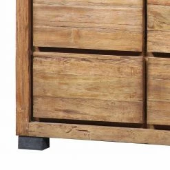 Neu ✔️ 150 Cm Breites Schubladen Sideboard Aus Teak - Ciola 😍 7 Neu ✔️ 150 Cm Breites Schubladen Sideboard Aus Teak - Ciola 😍 -Reanna Shop 150 cm breites schubladen sideboard aus teak recyclingholz ciola 02