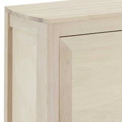 Schlussverkauf 🌟 150x82x42 Kombi-Kommode In Weiß Geölt - Inviama 😉 -Reanna Shop 150x82x42 kombi kommode in weiss geoelt aus eiche teilmassiv inviama 03