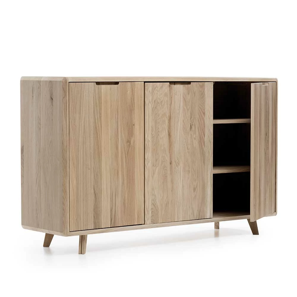 Aktion 🔔 150x90x42 Türen-Sideboard Aus Wildeiche Bianco - Aicandus 🎁 4 Aktion 🔔 150x90x42 Türen-Sideboard Aus Wildeiche Bianco - Aicandus 🎁 – Bild 4