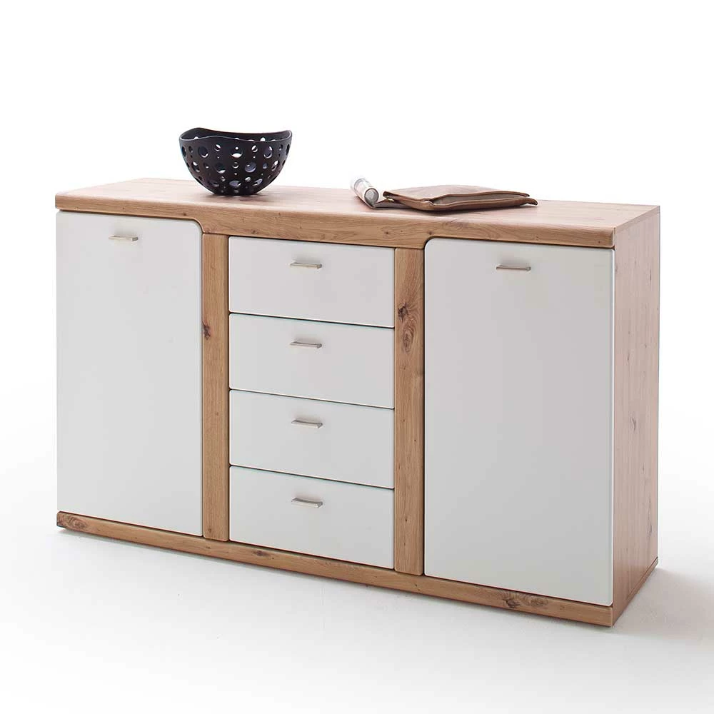 Bestpreis 🤩 150x91x45 Kombi Sideboard Mit Soft Close - Ipranos ✨ 2 Bestpreis 🤩 150x91x45 Kombi Sideboard Mit Soft Close - Ipranos ✨ – Bild 2