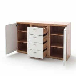 Bestpreis 🤩 150x91x45 Kombi Sideboard Mit Soft Close - Ipranos ✨ 8 Bestpreis 🤩 150x91x45 Kombi Sideboard Mit Soft Close - Ipranos ✨ -Reanna Shop 150x91x45 kombi sideboard mit soft close in weiss wildeiche ipranos 02